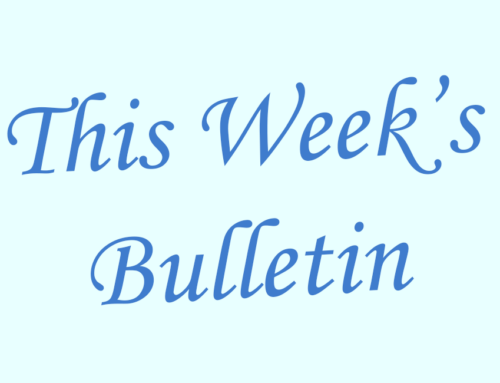 Bulletin – May 24, 2026